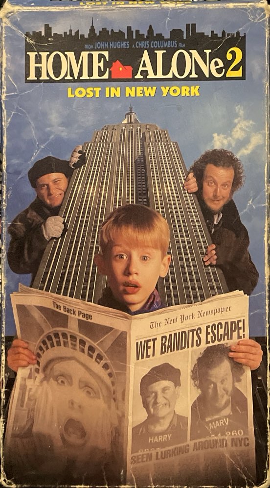 Home Alone 2: Lost in New York VHS