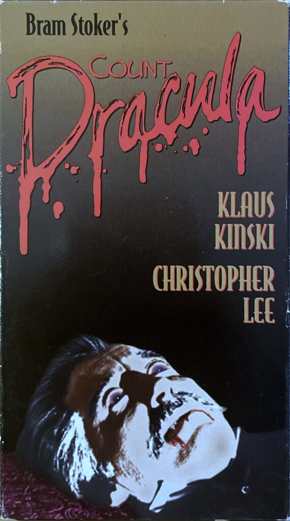 Dracula VHS