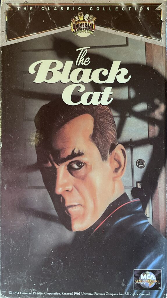 The Black Cat VHS